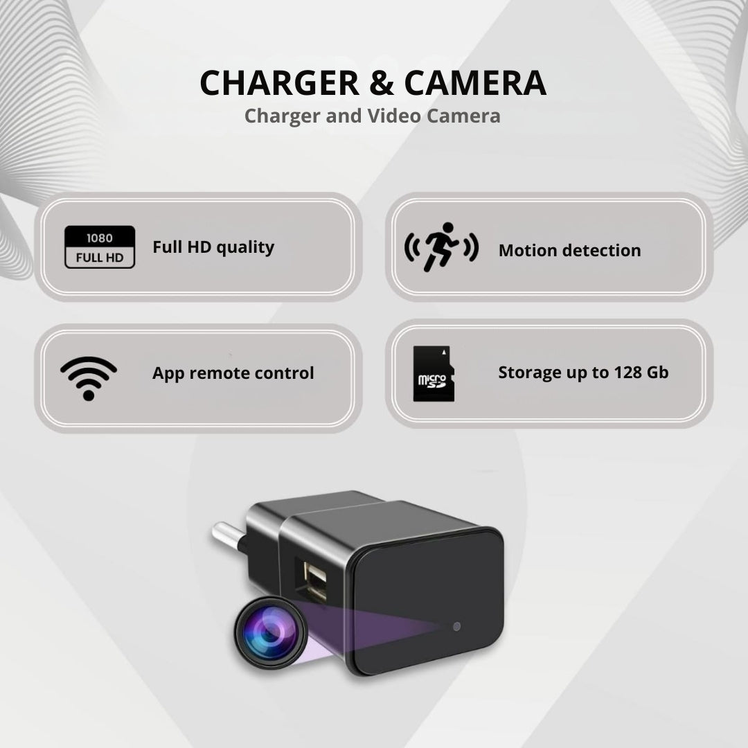 Surveillance USB-oplader