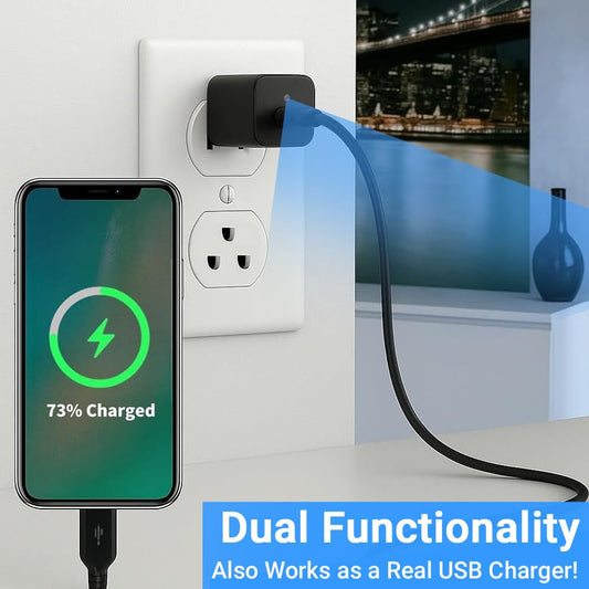 Surveillance USB-oplader